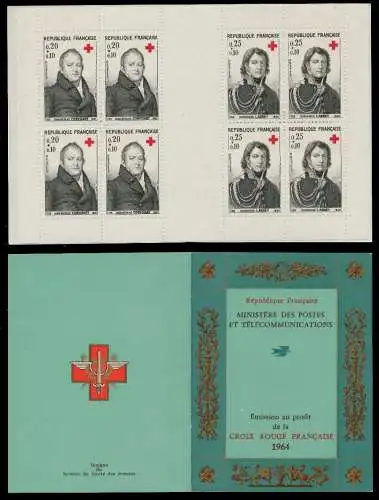 FRANKREICH MARKENHEFTCHEN Nr MH 1494-1495 postfrisch S01A62E