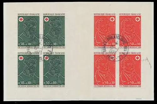 FRANKREICH MARKENHEFTCHEN Nr MH 1815-1816 ZENTR 87153A