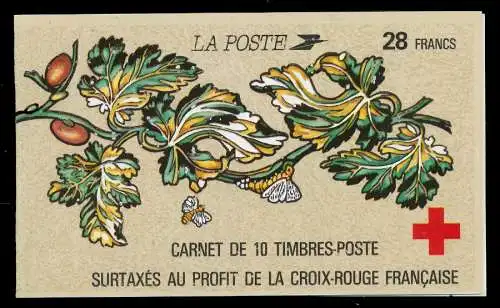 FRANKREICH MARKENHEFTCHEN Nr MH17 2748C postfrisch MH S01A7BA