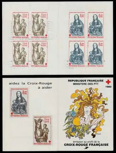 FRANKREICH MARKENHEFTCHEN Nr MH 2420C-2421C postfrisch S01A762