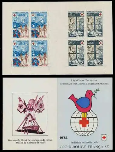 FRANKREICH MARKENHEFTCHEN Nr MH 1898-1899 postfrisch S01A6D2