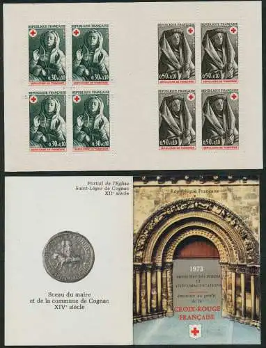 FRANKREICH MARKENHEFTCHEN Nr MH 1859-1860 postfrisch S01A6BE