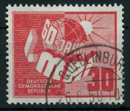 DDR 1950 Nr 250 gestempelt 8717C2