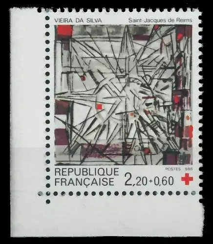 FRANKREICH 1986 Nr 2582C postfrisch ECKE-ULI 87308E