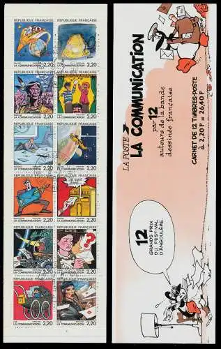 FRANKREICH MARKENHEFTCHEN Nr MH11 2638-2649 Z S01A9C2