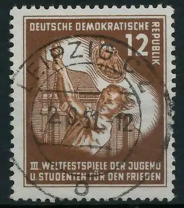 DDR 1951 Nr 289 zentrisch gestempelt 873836