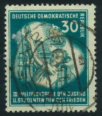 DDR 1951 Nr 291 zentrisch gestempelt 87383A