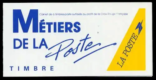 FRANKREICH MARKENHEFTCHEN Nr MH24 2826b gestempelt MH S01AB7A