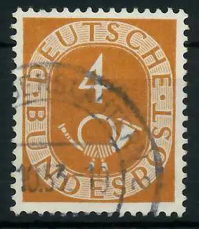 BRD DS POSTHORN Nr 124 gestempelt 875C1A