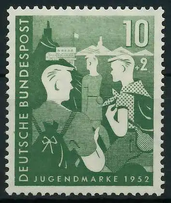 BRD 1952 Nr 153 ungebraucht 875C66