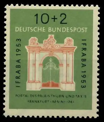 BRD 1953 Nr 171 postfrisch 875CE2