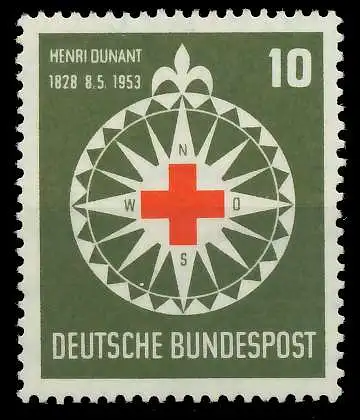 BRD 1953 Nr 164 postfrisch 875CE6