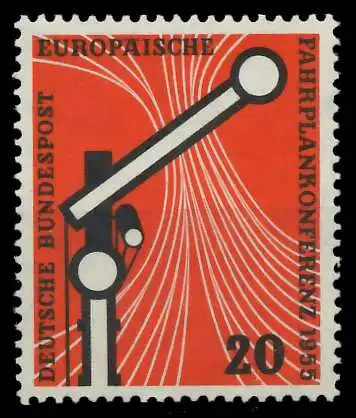 BRD 1955 Nr 219 postfrisch 875E02