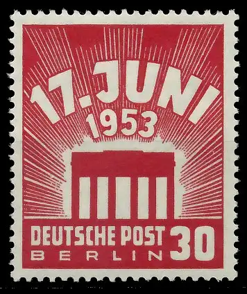 BERLIN 1953 Nr 111 postfrisch 8778AE