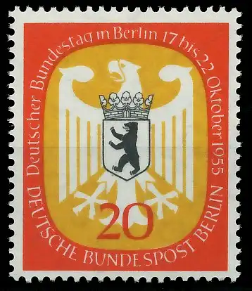 BERLIN 1955 Nr 130 postfrisch 87790A