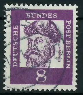 BERLIN DS BED. DEUT. Nr 201 gestempelt 8779F6
