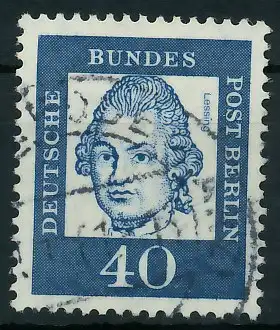 BERLIN DS BED. DEUT. Nr 207 gestempelt 877A16