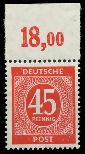 KONTROLLRAT ZIFFERN Nr 931 P OR ndgz postfrisch ORA 877ADE