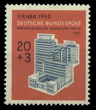 BRD 1953 Nr 172 postfrisch gepr. 877E96