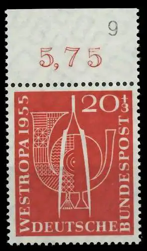 BRD 1955 Nr 218 postfrisch ORA 877F6A