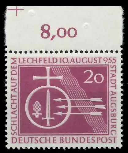 BRD 1955 Nr 216 postfrisch ORA 877F7E
