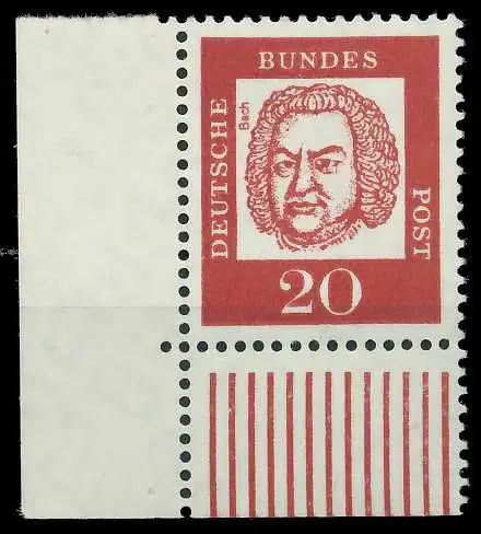 BRD DS BED DEUTSCHE Nr 352yW postfrisch ECKE-ULI 87900A