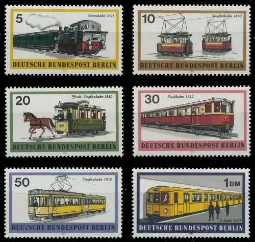 BERLIN 1971 Nr 379-384 postfrisch S80139E