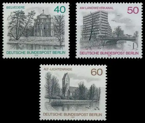 BERLIN 1978 Nr 578-580 postfrisch S801496
