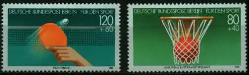 BERLIN 1985 Nr 732-733 postfrisch S801572