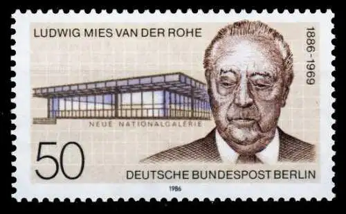 BERLIN 1986 Nr 753 postfrisch S801582