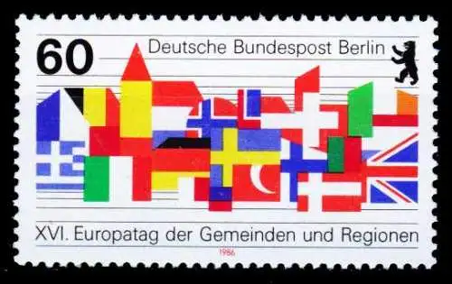 BERLIN 1986 Nr 758 postfrisch S80158E