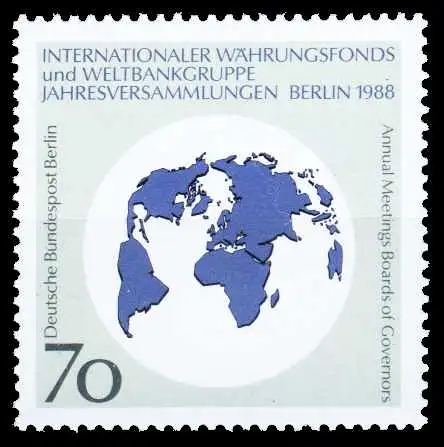 BERLIN 1988 Nr 817 postfrisch S8015F2