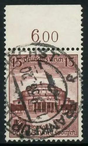 DEUTSCHES REICH 1938 Nr 668 zentrisch gestempelt ORA 87C306