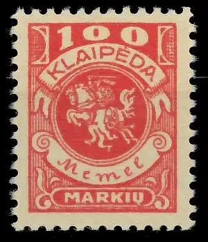 MEMEL 1923 Nr 146 postfrisch 8877AA