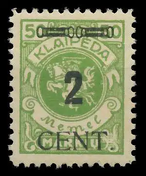 MEMEL 1923 Nr 185 postfrisch 887842