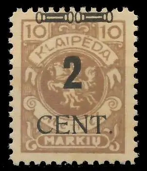 MEMEL 1923 Nr 183 postfrisch 887846