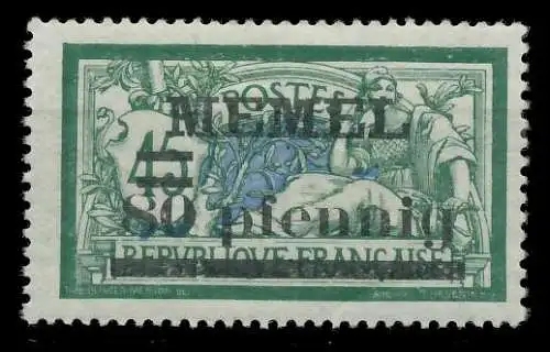 MEMEL 1922 Nr 63 postfrisch 887AC6