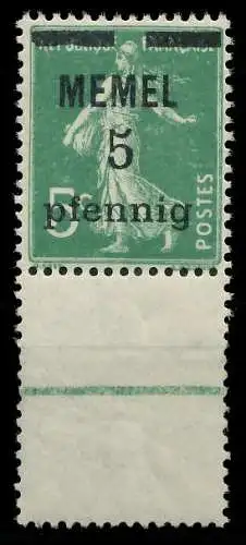 MEMEL 1920 Nr 18b postfrisch URA 887CB2