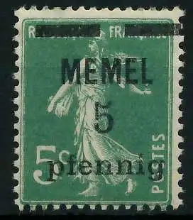 MEMEL 1920 Nr 18b postfrisch 887CF6