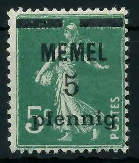 MEMEL 1920 Nr 18b postfrisch 887D4E