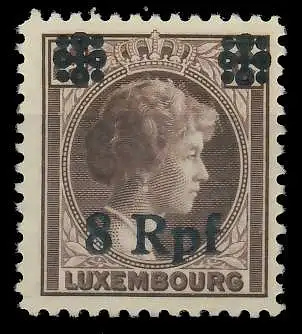 BES. 2WK LUXEMBURG Nr 21 postfrisch 88A002