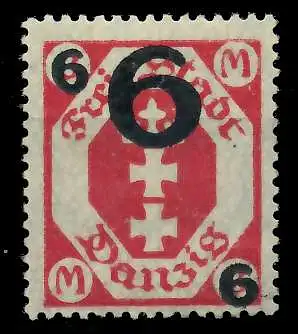 DANZIG 1922 Nr 106b ungebraucht 88CE6E