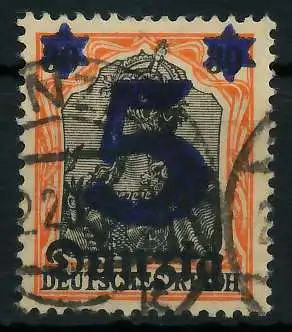 DANZIG 1920 Nr 16 gestempelt gepr. 88CFE6