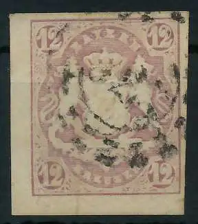 WAPPEN-AUSGABE 1867-1868 Nr 18 gestempelt 88FEA2