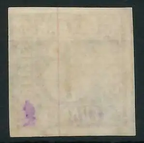 BAYERN QUADRAT AUSGABE Nr 4I gestempelt gepr. 88FFEA