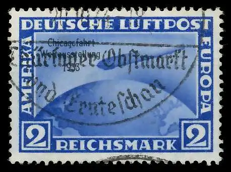 DEUTSCHES REICH 1933 Nr 497 gestempelt 890002