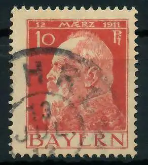 BAYERN LUITPOLD-AUSGABEN Nr 78II gestempelt 8901CA