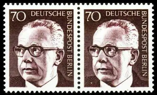 BERLIN DS HEINEM Nr 366 postfrisch WAAGR PAAR S027486