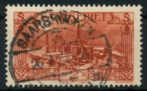 SAARGEBIET 1926 Nr 119 zentrisch gestempelt 893EF2