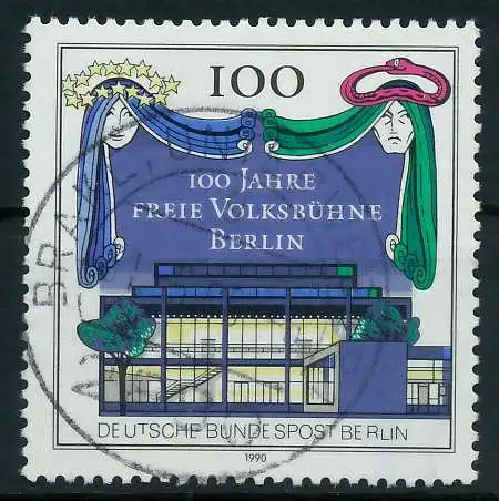 BERLIN 1990 Nr 866 zentrisch gestempelt 894026